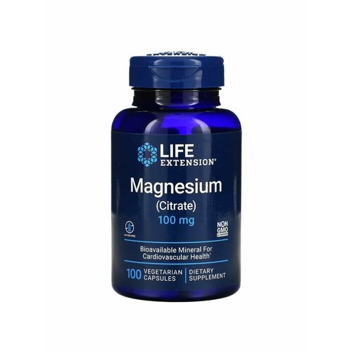 купить за 1068 руб, фото Магний Magnesium Citrate 100 мг 100 капсул