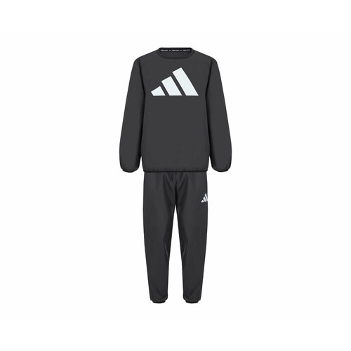 купить за 7788 руб, фото AdiSS01 Костюм для сгонки веса Sauna Suit черно-белый - Adidas - Черный - 50-L