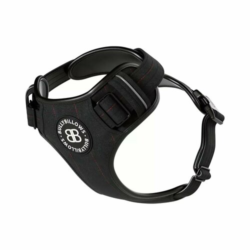 купить за 8100 руб, фото Шлейка Premium Dog Harness v2.0 TWEED BullyBillows (черный / M)