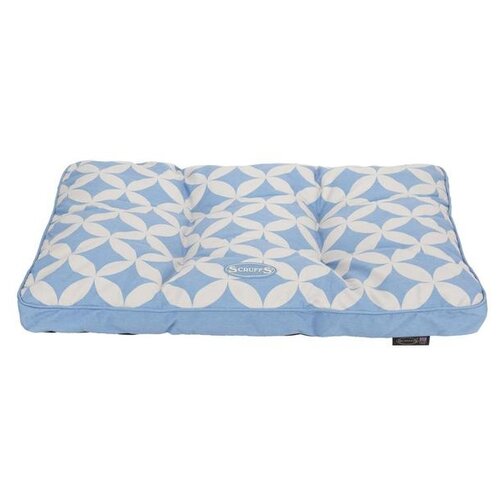 купить за 5180 руб, фото Лежак для собак и кошек Scruffs Florence Dog Mattress 100х70х8 см 100 см 70 см blue 8 см