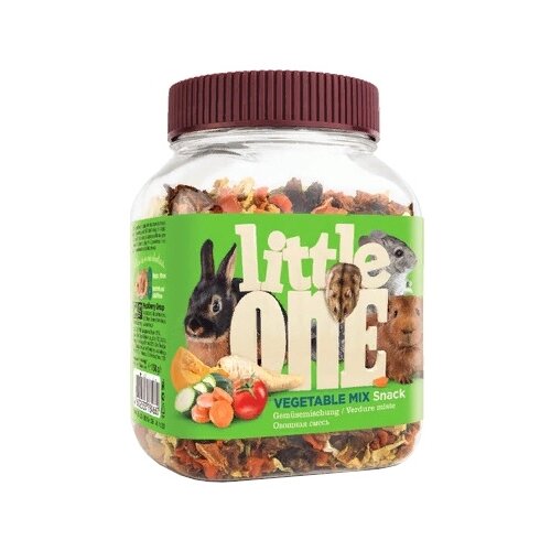 купить за 299 руб, фото Лакомство для кроликов Little One Snack Vegetable mix, 150 г