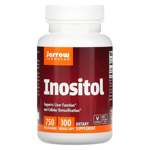 купить за 3206 руб, фото Капсулы Jarrow Formulas Inositol, 150 г, 100 шт.