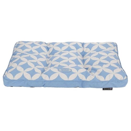 купить за 3560 руб, фото Лежак для собак и кошек Scruffs Florence Dog Mattress 82х58х6 см 82 см 58 см голубой 6 см