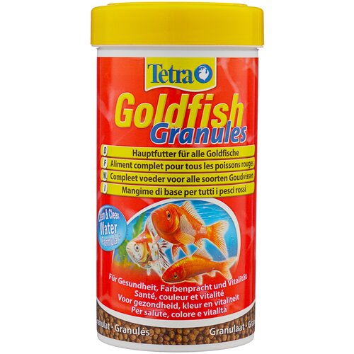 купить за 620 руб, фото Сухой корм  для  рыб Tetra Goldfish Granules, 250 мл, 80 г