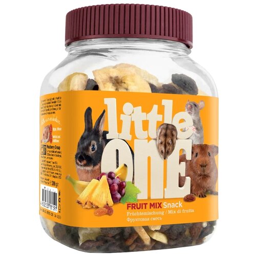 купить за 445 руб, фото Лакомство для кроликов Little One Snack Fruit mix, 200 г