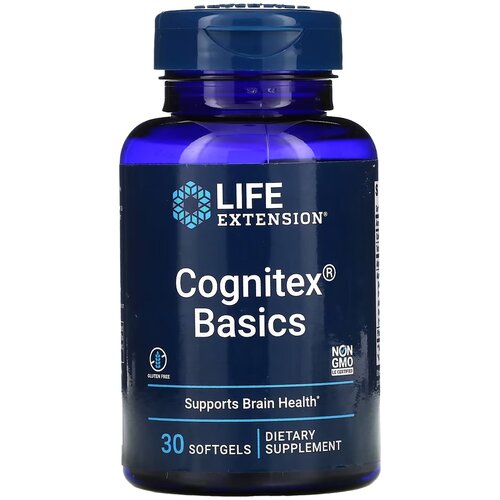 купить за 3449 руб, фото Капсулы Life Extension Cognitex Basics, 100 г, 30 шт.