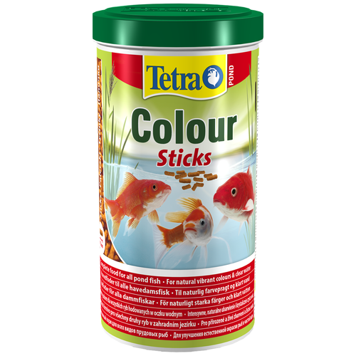 купить за 609 руб, фото Сухой корм  для  рыб Tetra Pond Colour Sticks, 1 л, 175 г