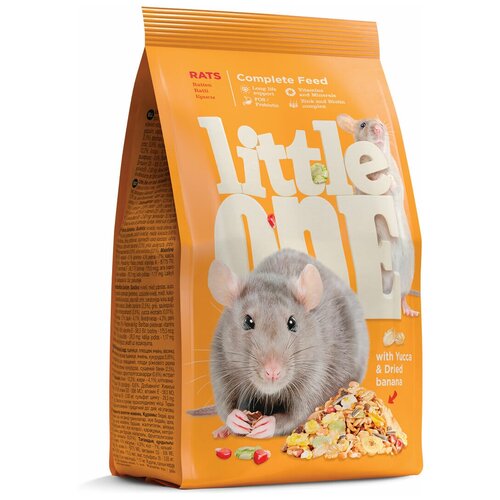 купить за 200 руб, фото Корм для крыс Little One Rats , 400 г