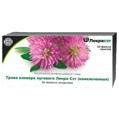 купить за 166 руб, фото Лекра-СЭТ трава Клевер луговой ф/п, 30 г, 20 шт.