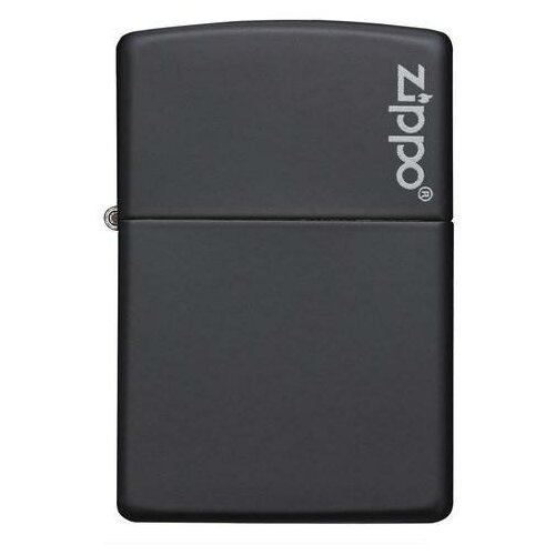 купить за 5811 руб, фото Оригинальная бензиновая зажигалка ZIPPO Classic с покрытием Black Matte, латунь/сталь, чёрная, матовая, 38x13x57мм