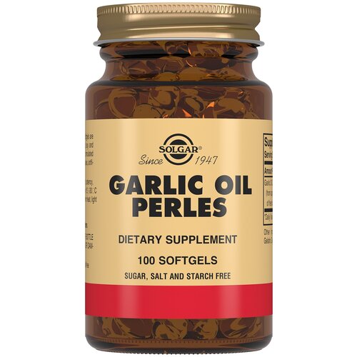 купить за 919 руб, фото Solgar Garlic Oil Perles капс., 35 г, 100 шт.