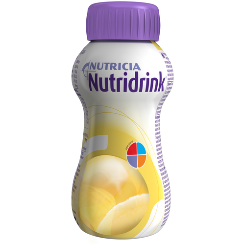 купить за 649 руб, фото Nutridrink (Nutricia) для энтерального питания, 200 мл, банан