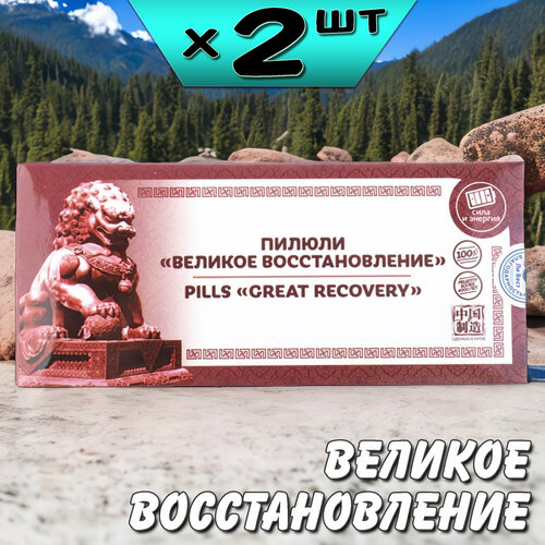 купить за 2950 руб, фото Великое восстановление пилюли для повышения уровня гемоглобина в крови и нормализации менструального цикла, 2 упаковки, Ли Вест