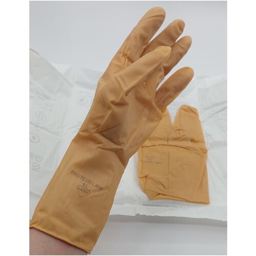 купить за 680 руб, фото Перчатки Protexis™ Latex Surgical Gloves хирургические латекс/нитрил стерильные, размер 9.0, 10 шт. (5 пар)