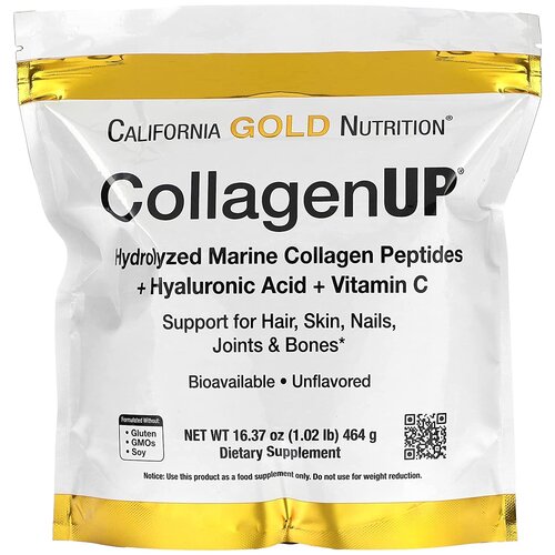 купить за 5250 руб, фото California Gold Nutrition CollagenUP пор., 464 мл, 464 г