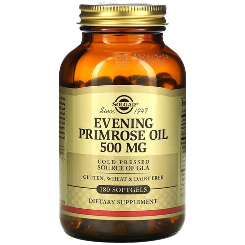 купить за 2459 руб, фото Solgar Evening Primrose Oil капс., 500 мг, 540 г, 180 шт.