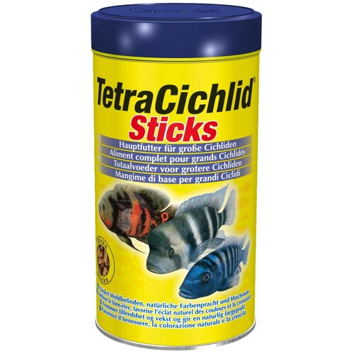 купить за 1555 руб, фото Сухой корм  для  рыб Tetra Cichlid Sticks, 1 л, 320 г