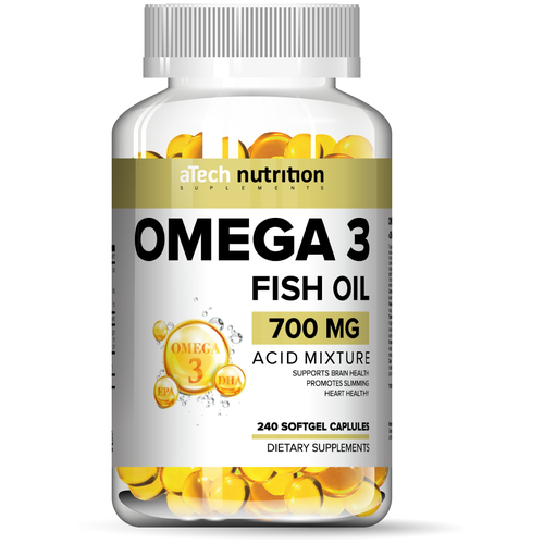 купить за 953 руб, фото Omega 3 мягк. капс., 0.7 г, 240 шт.