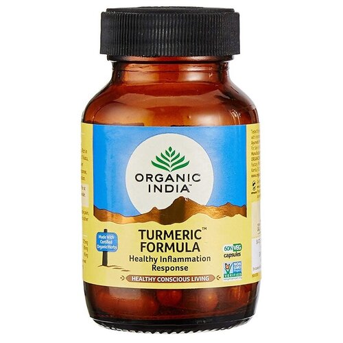 купить за 549 руб, фото Турмерик Формула марки Органик Индия (Turmeric formula Organic India), 60 капсул