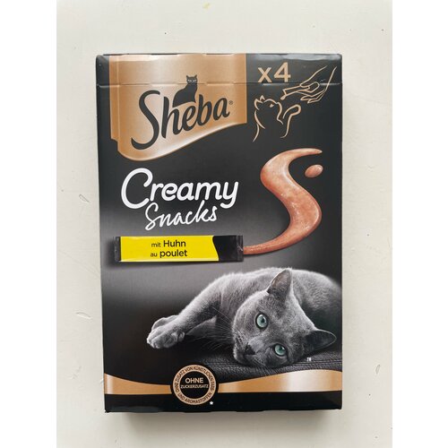 купить за 900 руб, фото Лакомство Sheba Creamy Snacks с курицей. 48 г.