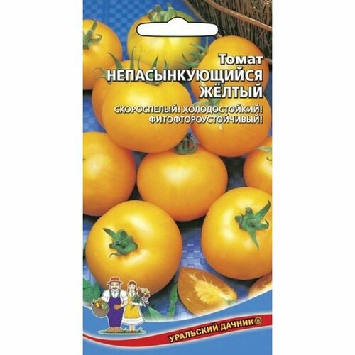 купить за 46 руб, фото Семена Томат Непасынкующийся Желтый (низкорослый) 20шт