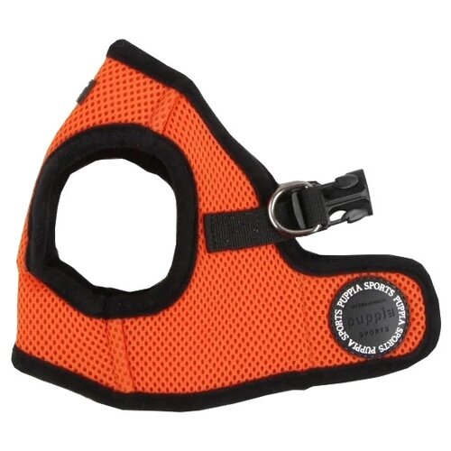 купить за 2160 руб, фото Шлейка Puppia Soft vest harness B, обхват шеи 36  см, оранжевый, XL