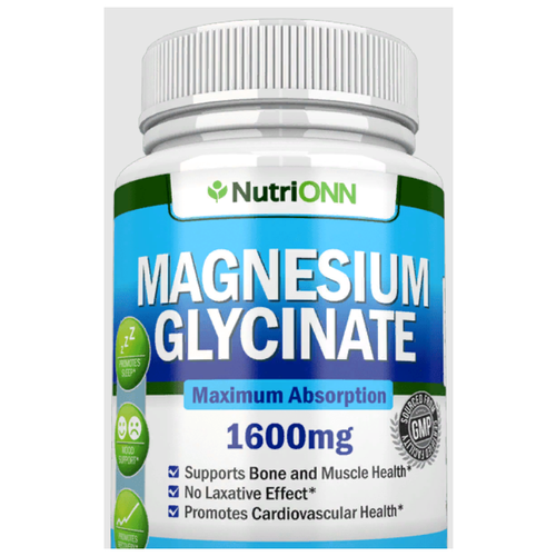 купить за 800 руб, фото Nutri ONN Глицинат Магния Magnesium Glycinate 90 капс.